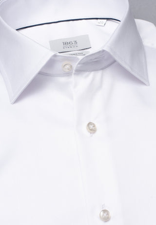 ETERNA 1863 Modern Fit Langarm Hemd - Crystal White Pearl - 8005-00-X687