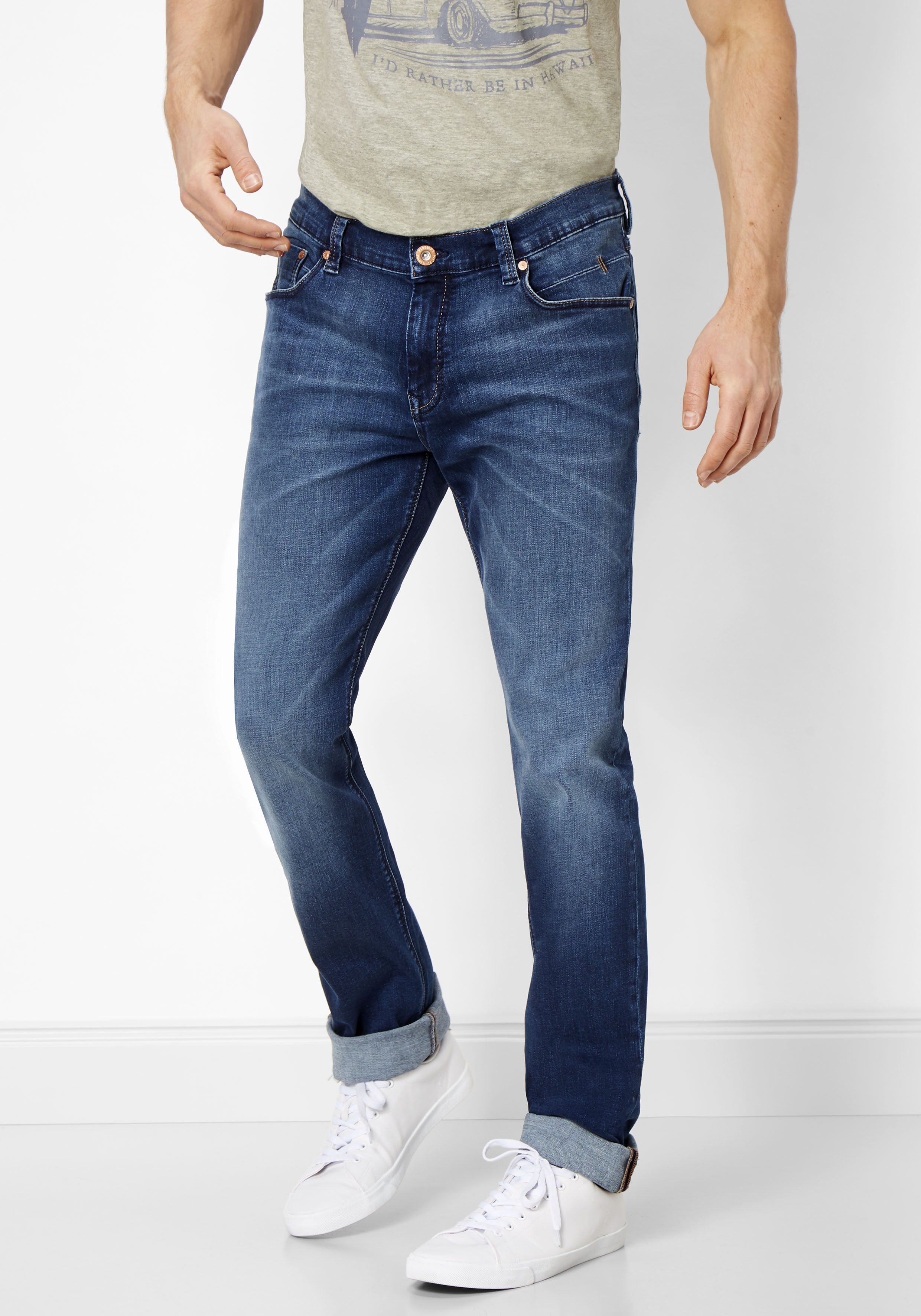 PADDOCKS BEN Herren Jeans - Midnight River Wash - 80112 3695.4590 von Paddocks
