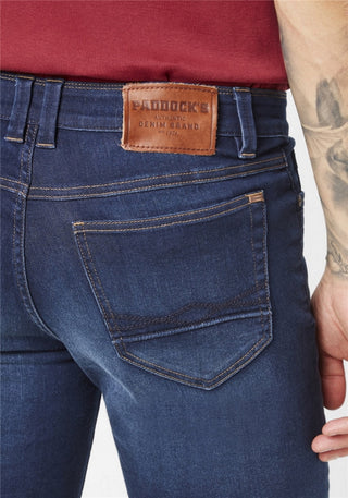 PADDOCKS RANGER PIPE Five-Pocket - Deep Indigo Rinse - 80207 6333.5312