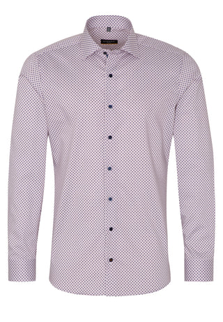 ETERNA SLIM FIT Langarm Hemd - Pearl Coral Pattern - 8079-56-F170