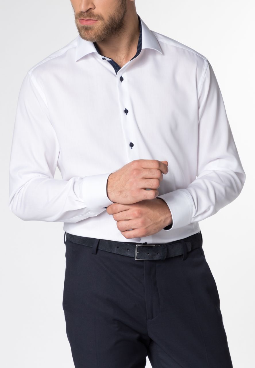 chemise manches longues eterna modern fit blanc 8100-00-x13k von Eterna