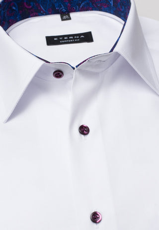 ETERNA COMFORT FIT Langarm Hemd - Ivory Chalk - 8103-00-E14E