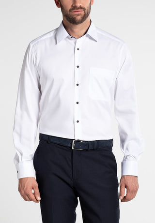 ETERNA COMFORT FIT Langarm Hemd - Ivory Chalk - 8103-00-E14E