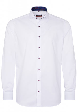 ETERNA MODERN FIT Langarm Hemd - Ivory Sky - 8103-00-X15V