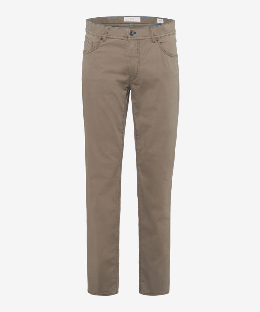 BRAX COOPER Fancy Chino - Mossy Khaki Green - 7863220 84-1507-34