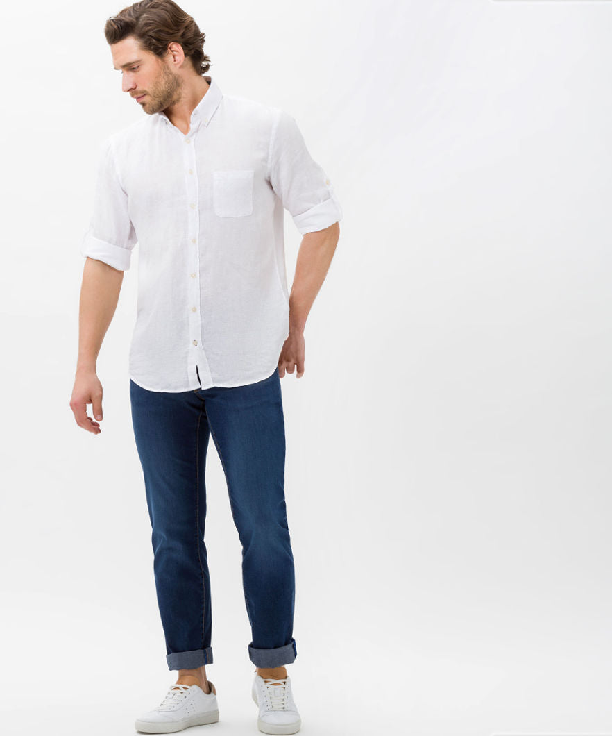 BRAX CADIZ Five Pocket - Indigo Twilight Wash - 84-6147-24 von BRAX