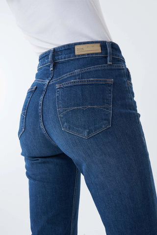 SALSA True Cropped Slim - Deep Indigo Wash - 126042.8503