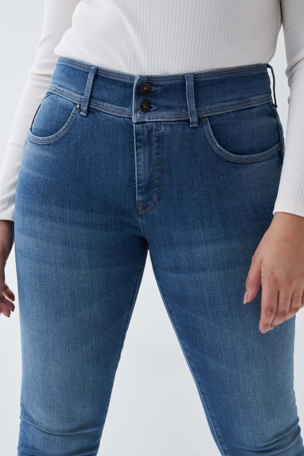 SALSA JEANS SECRET PUSH IN denim bleu 126004.8503 von Salsa