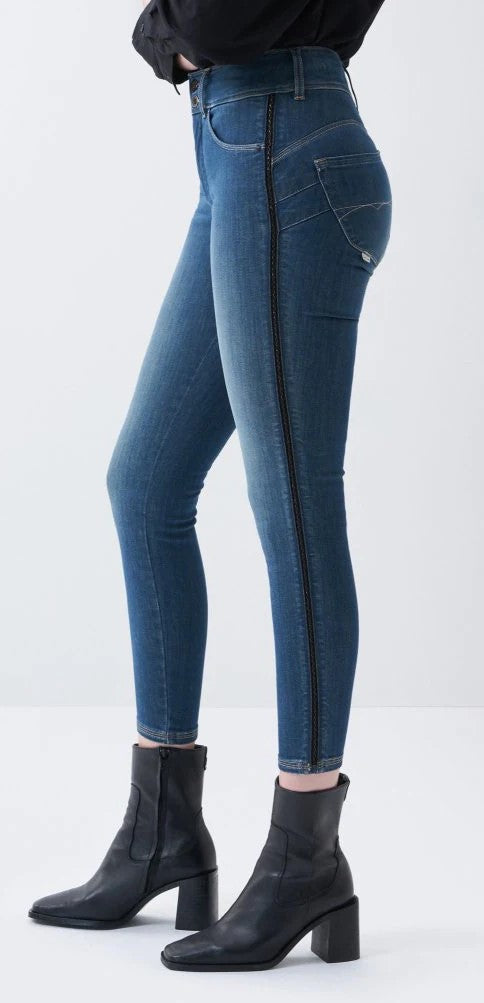 SALSA JEANS SECRET PUSH SKINNY bleu 126013.8506 von Salsa