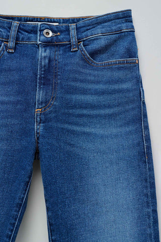 SALSA Destiny Push Up CROP Jeans - Ocean Denim Blue - 21008457.852