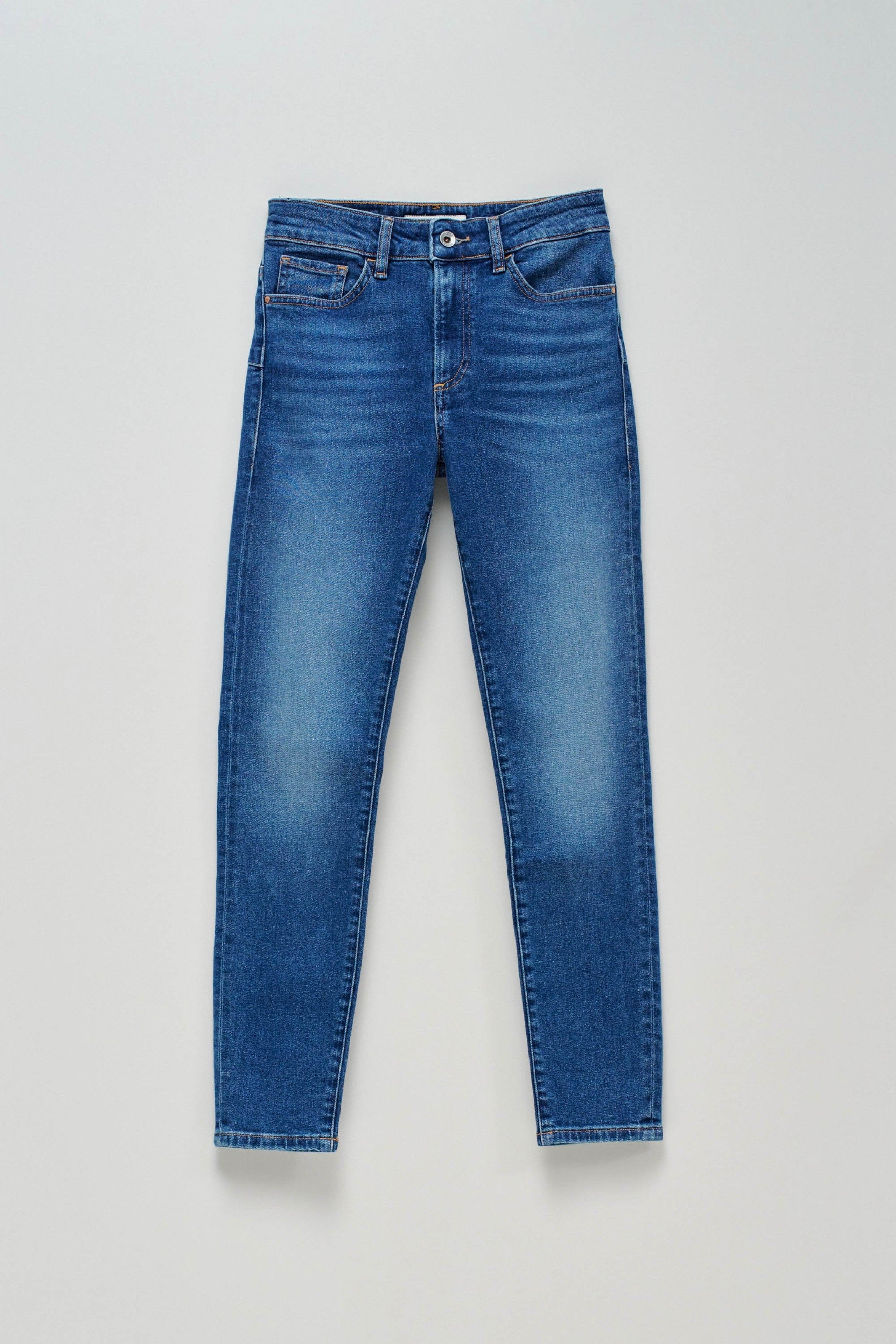 SALSA Destiny Push Up CROP Jeans - Ocean Denim Blue - 21008457.852 von Salsa