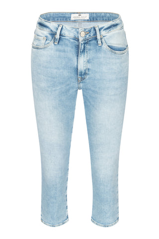 CROSS JEANS AMBER Capri Jeans - Sunwashed Denim Blue - A548-023