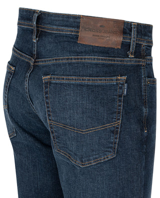CROSS JEANS DYLAN Jeans - Midnight Indigo Blue - E195-156