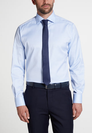 ETERNA MODERN FIT COVER SHIRT TWILL Langarm Hemd hellblau 8817-10-X18K