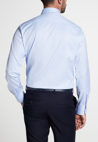 ETERNA MODERN FIT COVER SHIRT TWILL Langarm Hemd hellblau 8817-10-X18K