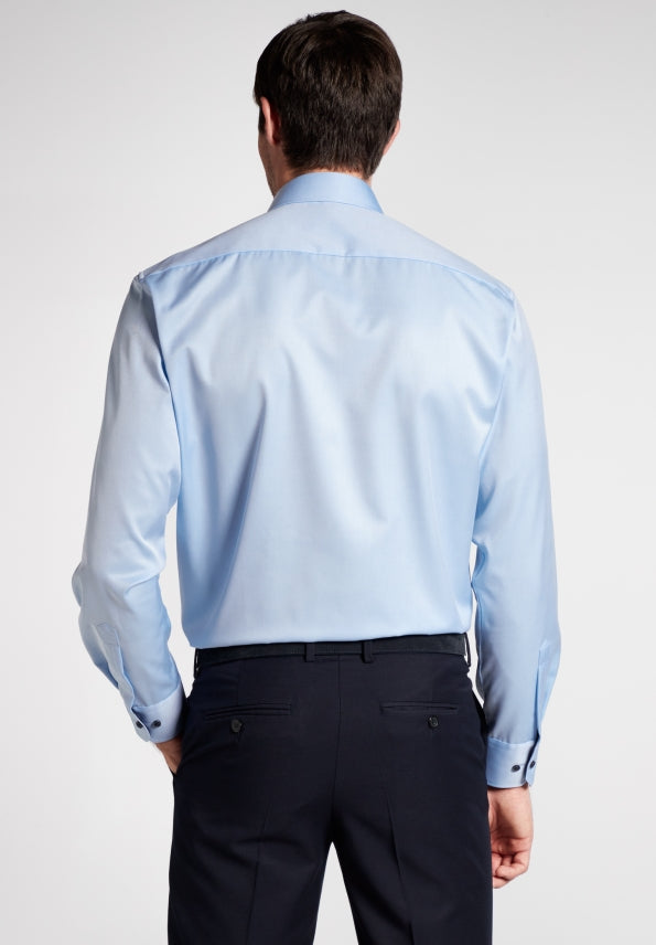 ETERNA COMFORT FIT COVER SHIRT - Glacier Mist Twill - 8819-10-E15V von Eterna