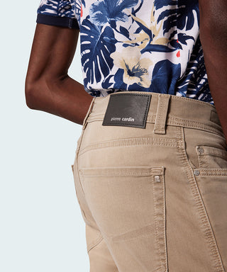 PIERRE CARDIN LYON TAPERED - Sunbaked Taupe - 34510 8137.8844