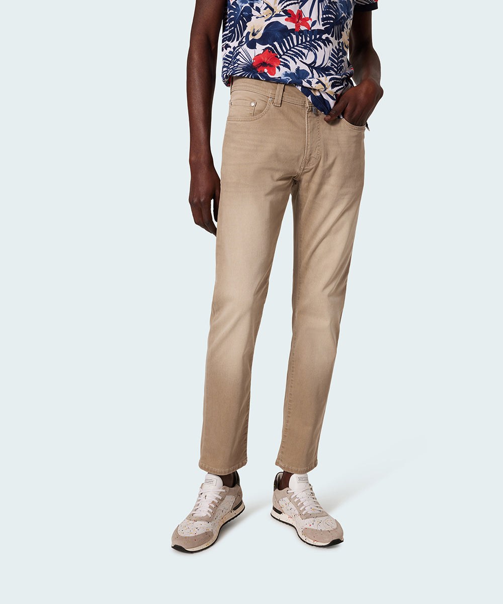 PIERRE CARDIN LYON TAPERED - Sunbaked Taupe - 34510 8137.8844