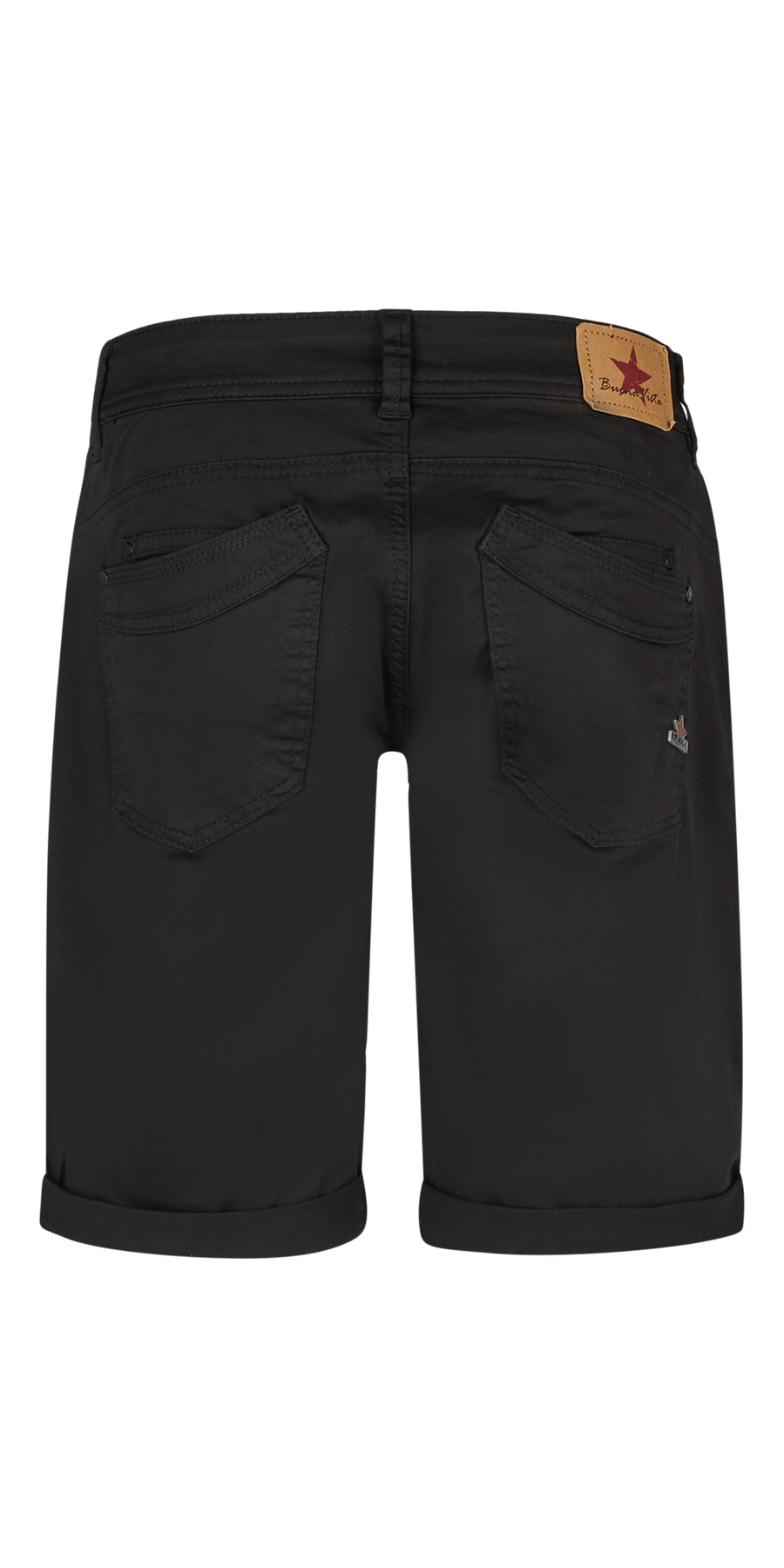 BUENA VISTA MALIBU SHORT black 888 B5025 4221.14 - Stretch Twill