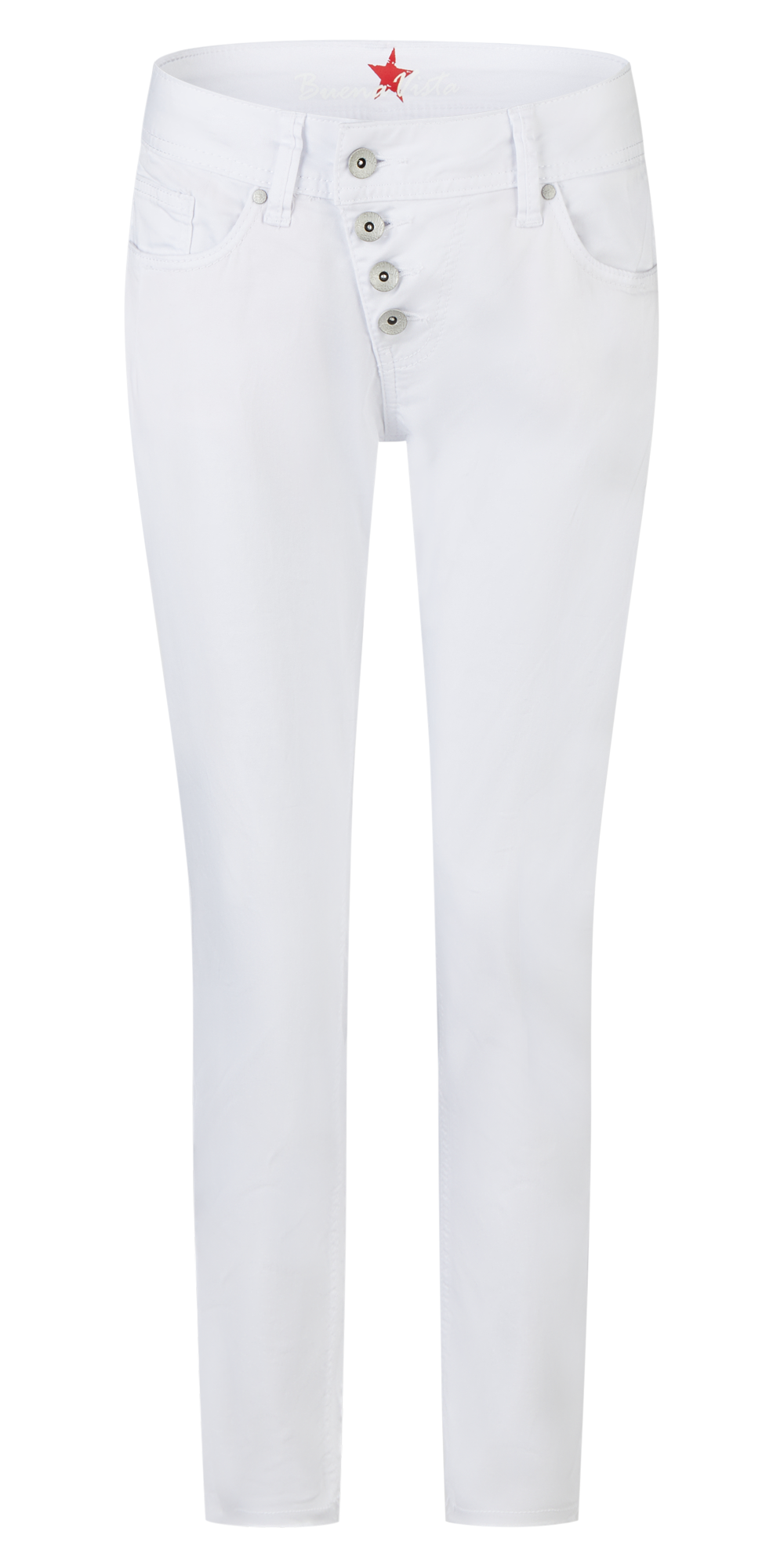 BUENA VISTA MALIBU 7/8 white 888 B5122 4003 O.32 - Stretch Twill von Buena Vista
