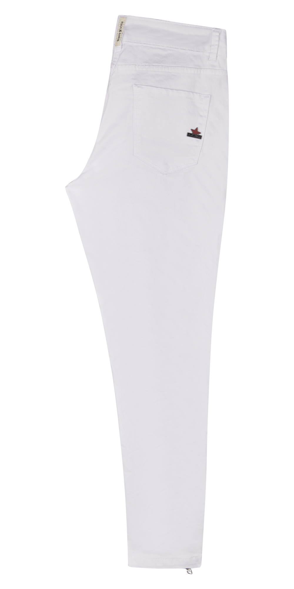 BUENA VISTA ITALY Cropped Hose - Bright Porcelain White - 888 B5311 4141.032