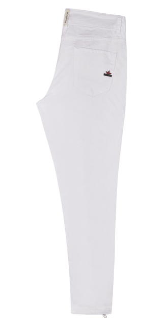 BUENA VISTA ITALY Cropped Hose - Bright Porcelain White - 888 B5311 4141.032