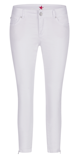 BUENA VISTA ITALY Cropped Hose - Bright Porcelain White - 888 B5311 4141.032