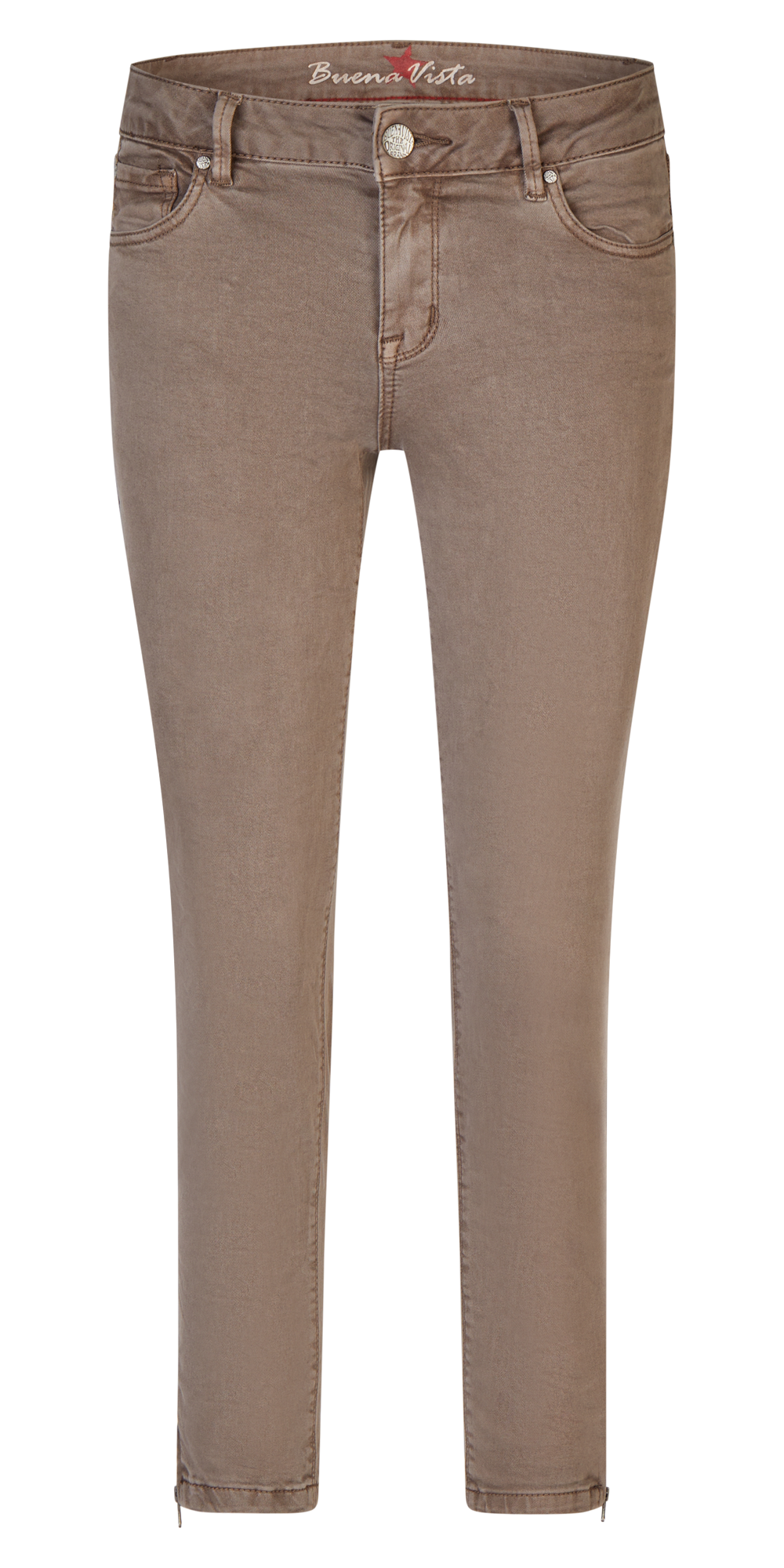 BUENA VISTA ITALY Cropped Five-Pocket - Umber Sandstone - 888 B5311 4141 MW.5902