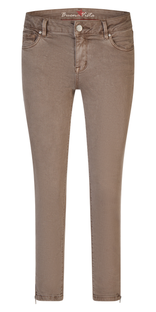 BUENA VISTA ITALY Cropped Five-Pocket - Umber Sandstone - 888 B5311 4141 MW.5902