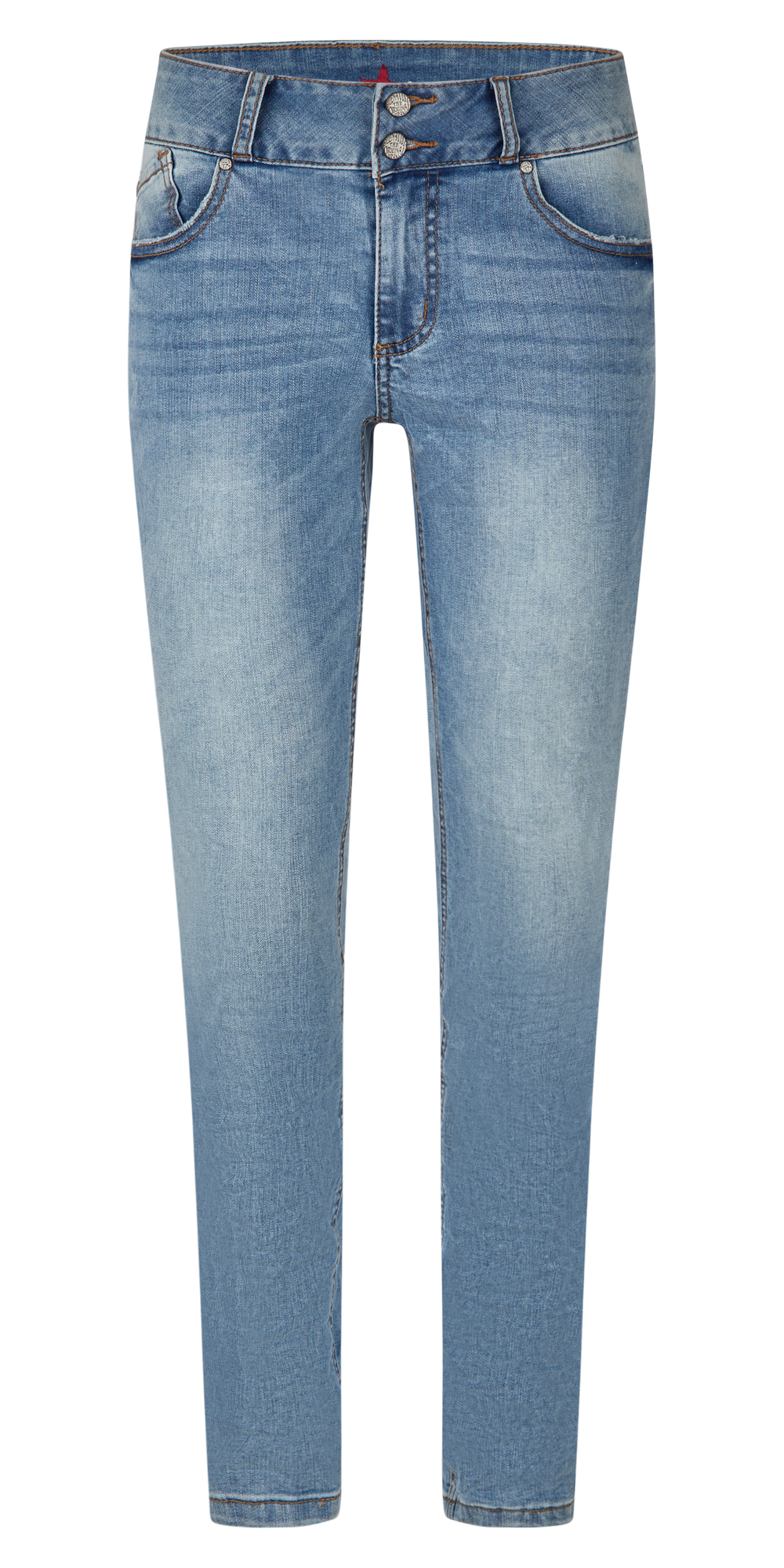 BUENA VISTA TUMMYLESS Straight Denim - Misty Coastal Blue - 888 B5664 369.8442