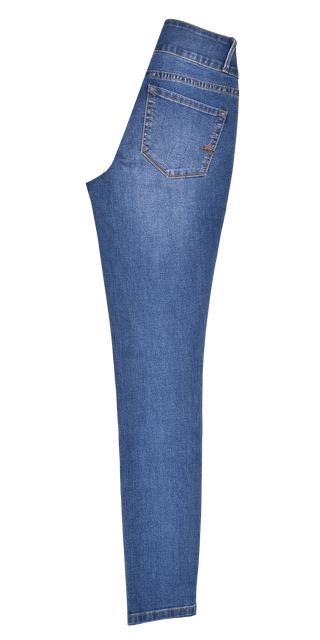 BUENA VISTA Tummyless Hose - Washed Denim Blue - 888 B5664 370.2519