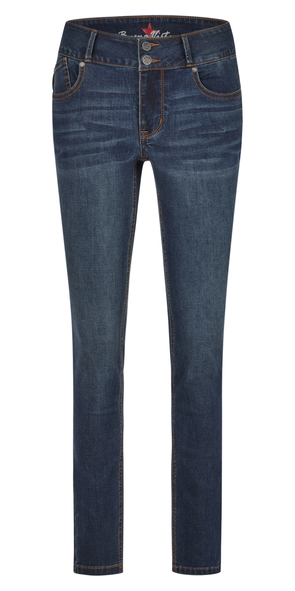 BUENA VISTA Tummyless Jeans - Midnight Indigo - 888 B5664 370.5222