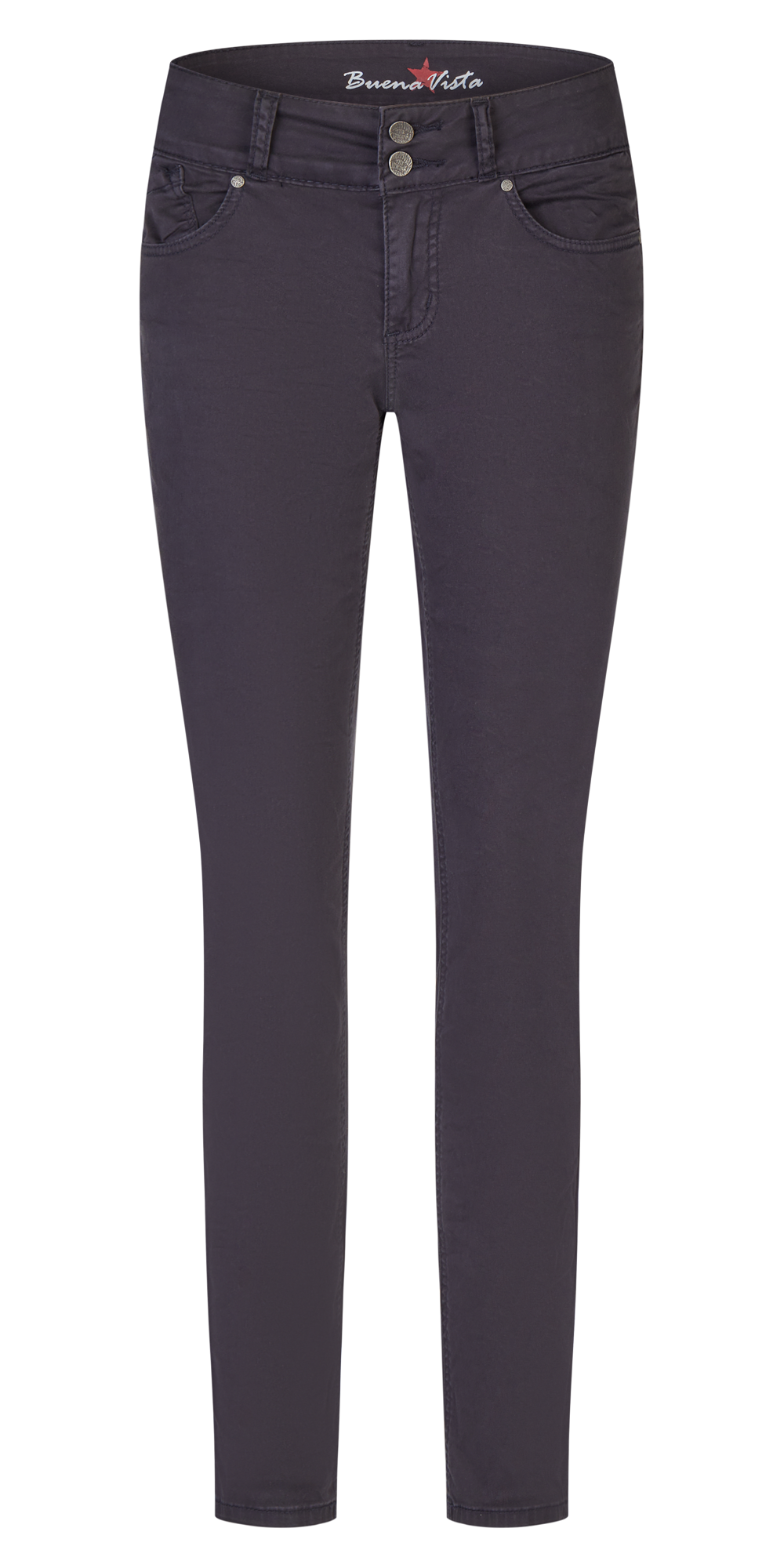 BUENA VISTA Tummyless Tapered Jeans - Midnight Plum - 888 B5664 4003.1177