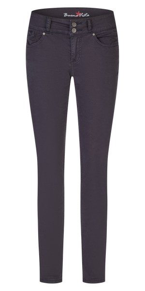 BUENA VISTA Tummyless Tapered Jeans - Midnight Plum - 888 B5664 4003.1177