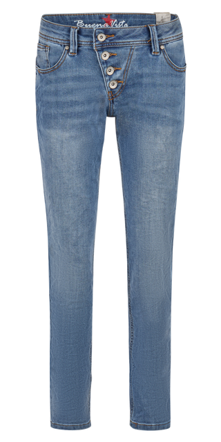 BUENA VISTA Malibu Damenhose - Harbour Wash Blue - 888 B5826 355.6658