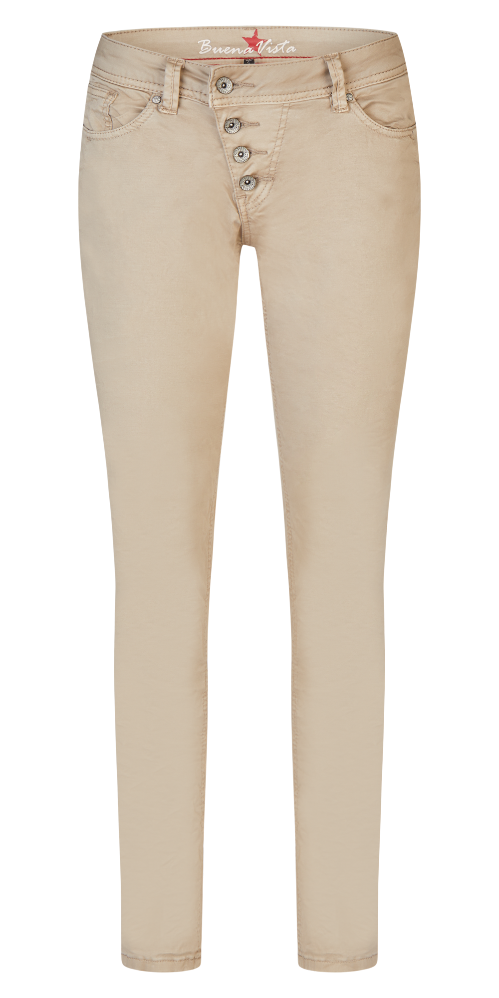 BUENA VISTA Malibu Cropped Five Pocket - Sand Whisper - 888 B5826 4003.6349