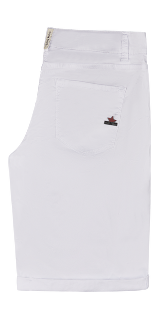 BUENA VISTA Italy Short - Bright Ivory Twill - 888 B5876 4003.032