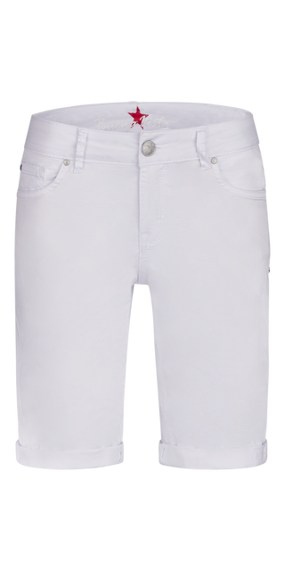 BUENA VISTA Italy Short - Bright Ivory Twill - 888 B5876 4003.032