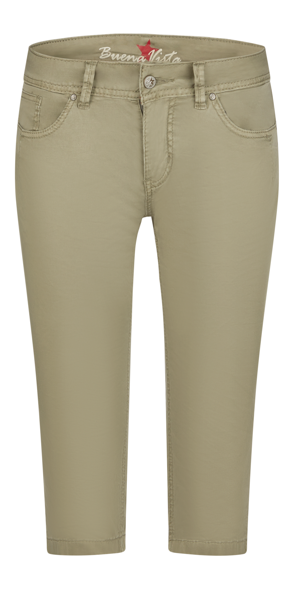 BUENA VISTA Malibu-Zip Capri - Linen Sage - 888 B5935 4003.7143