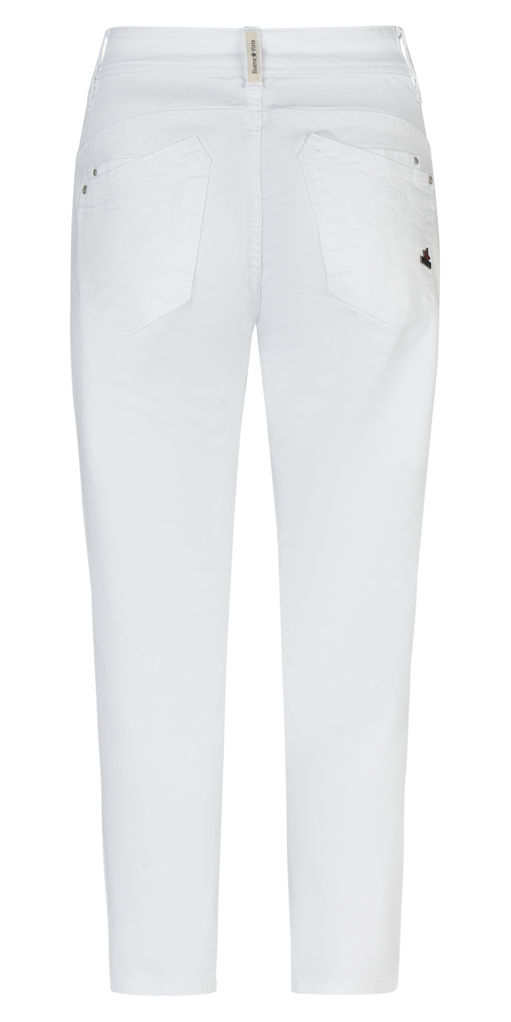 BUENA VISTA MALIBU-ZIP HIGH 7/8 white 888 B5979 4141.32 - Stretch Twill