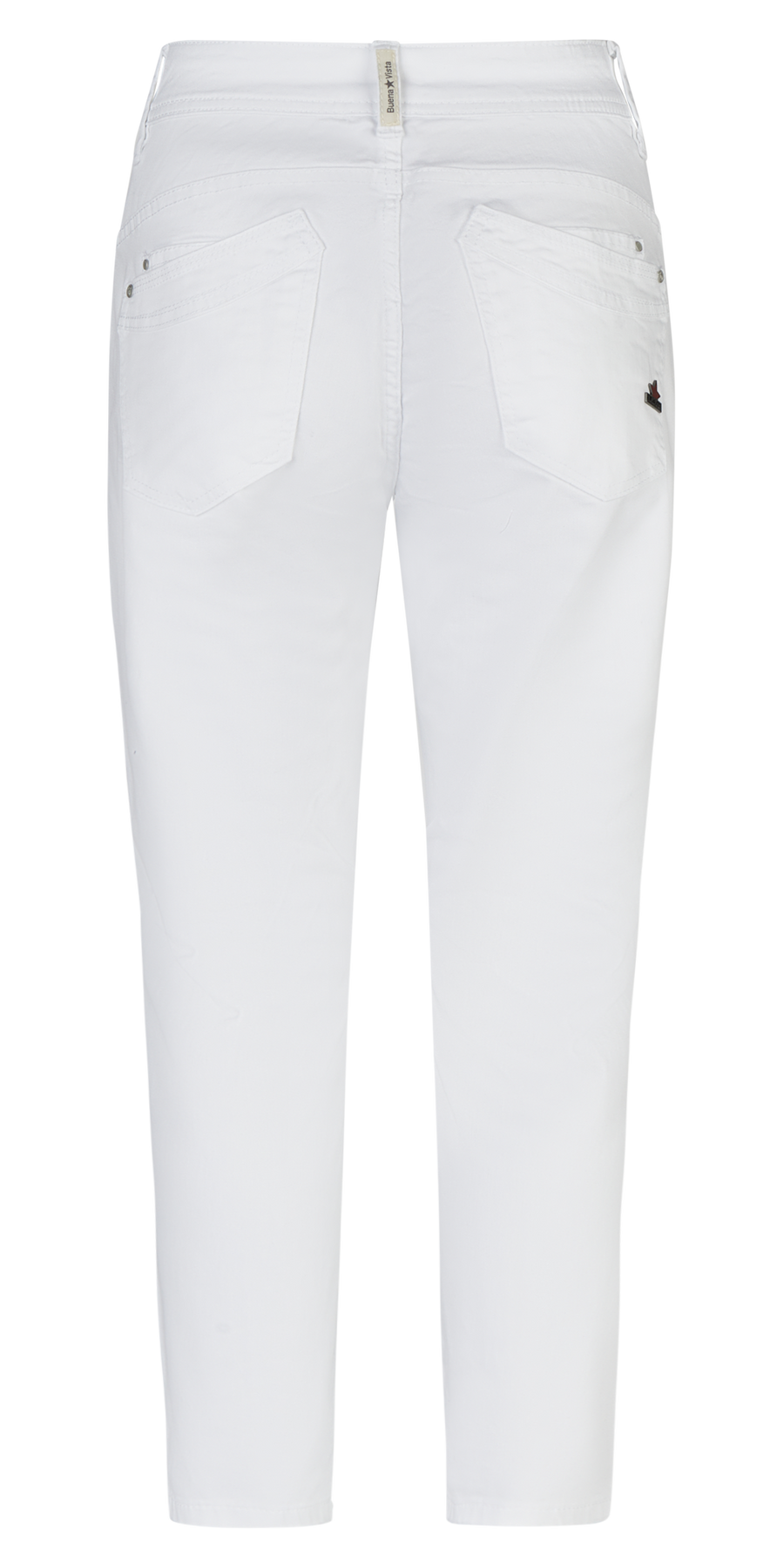 BUENA VISTA MALIBU-ZIP HIGH 7/8 white 888 B5979 4141.32 - Stretch Twill