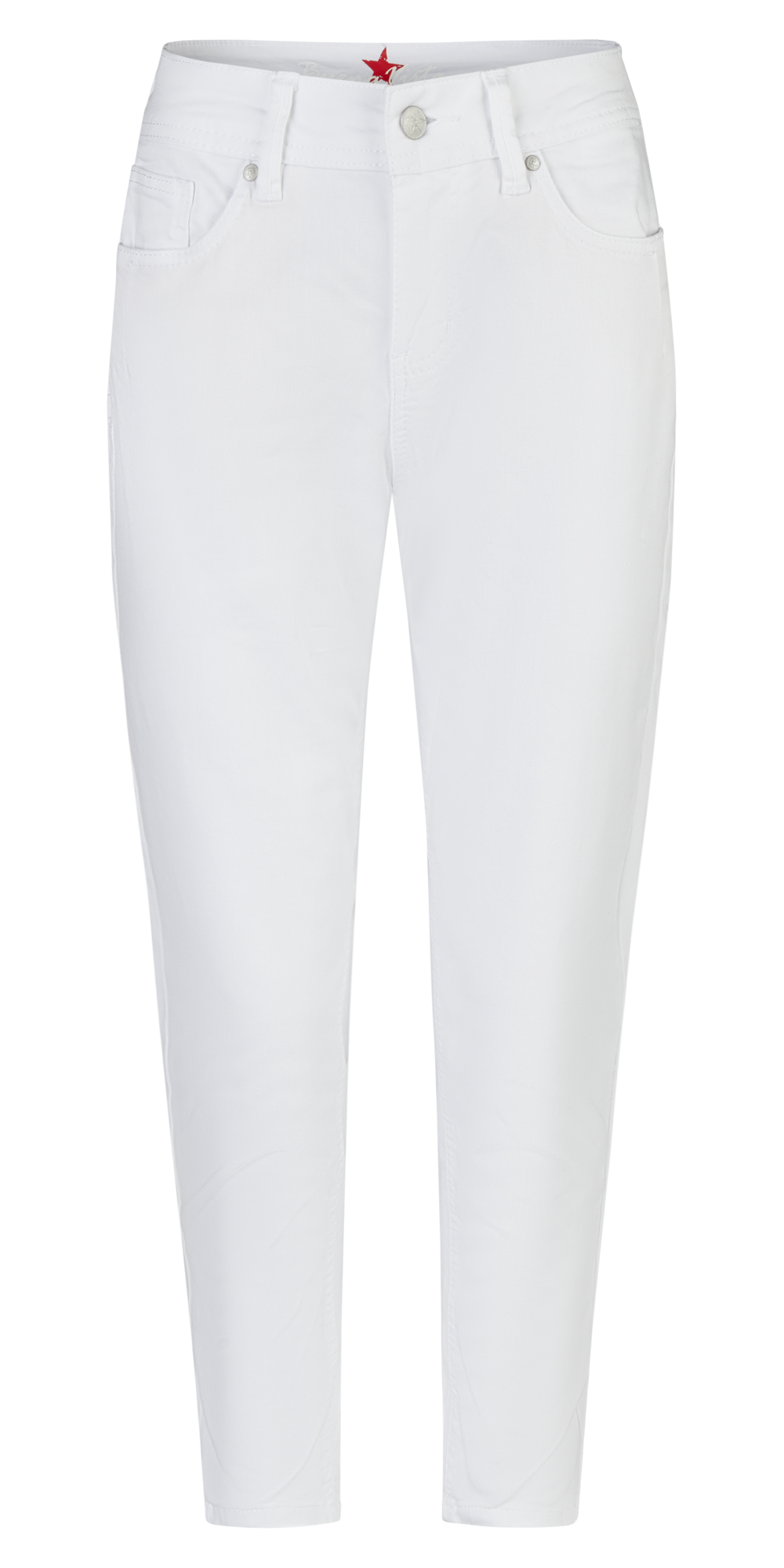 BUENA VISTA MALIBU-ZIP HIGH 7/8 white 888 B5979 4141.32 - Stretch Twill