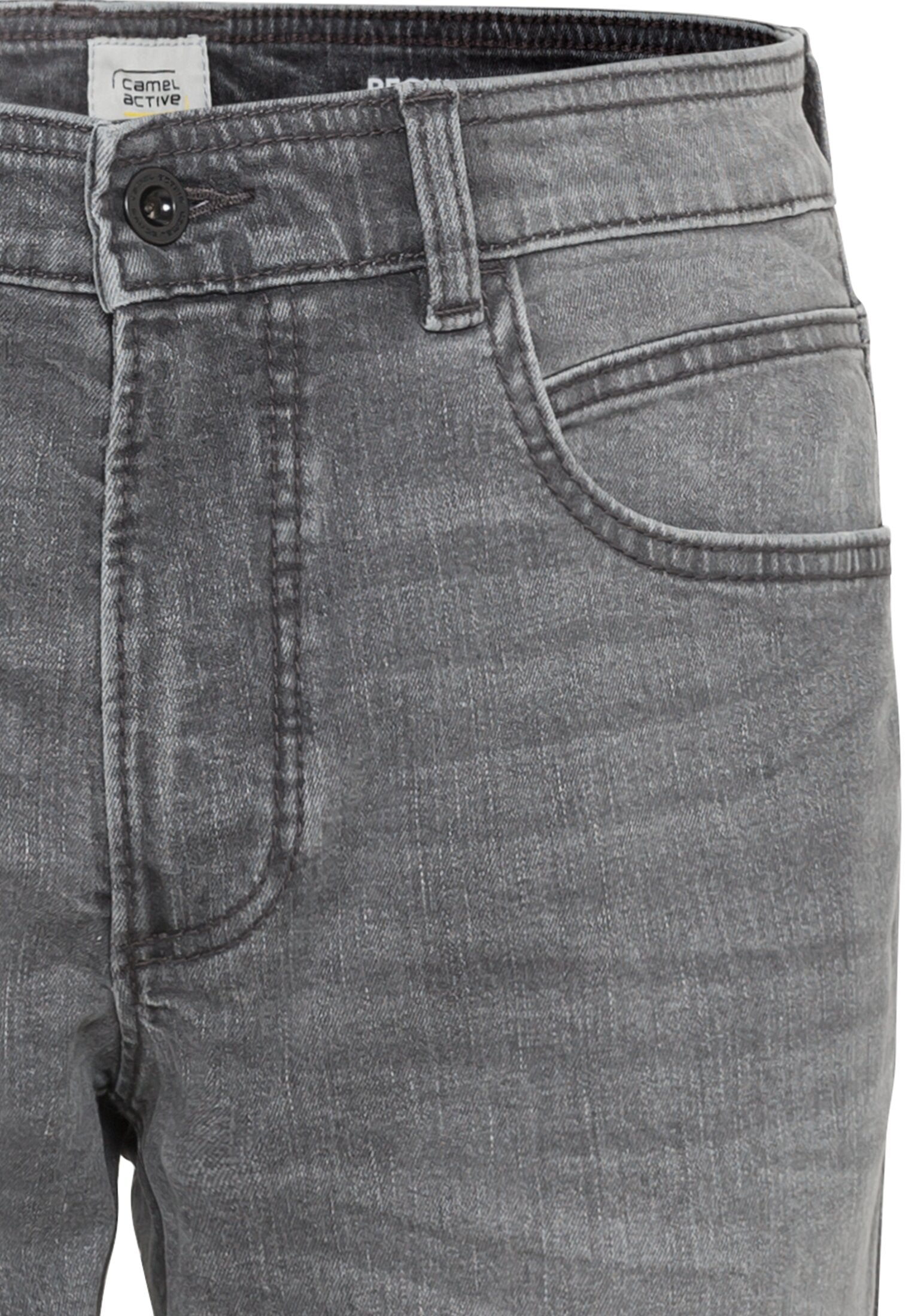 CAMEL ACTIVE Houston Five Pocket - Drifted Granite Grey - 488945 8D66.07 von Camel Active