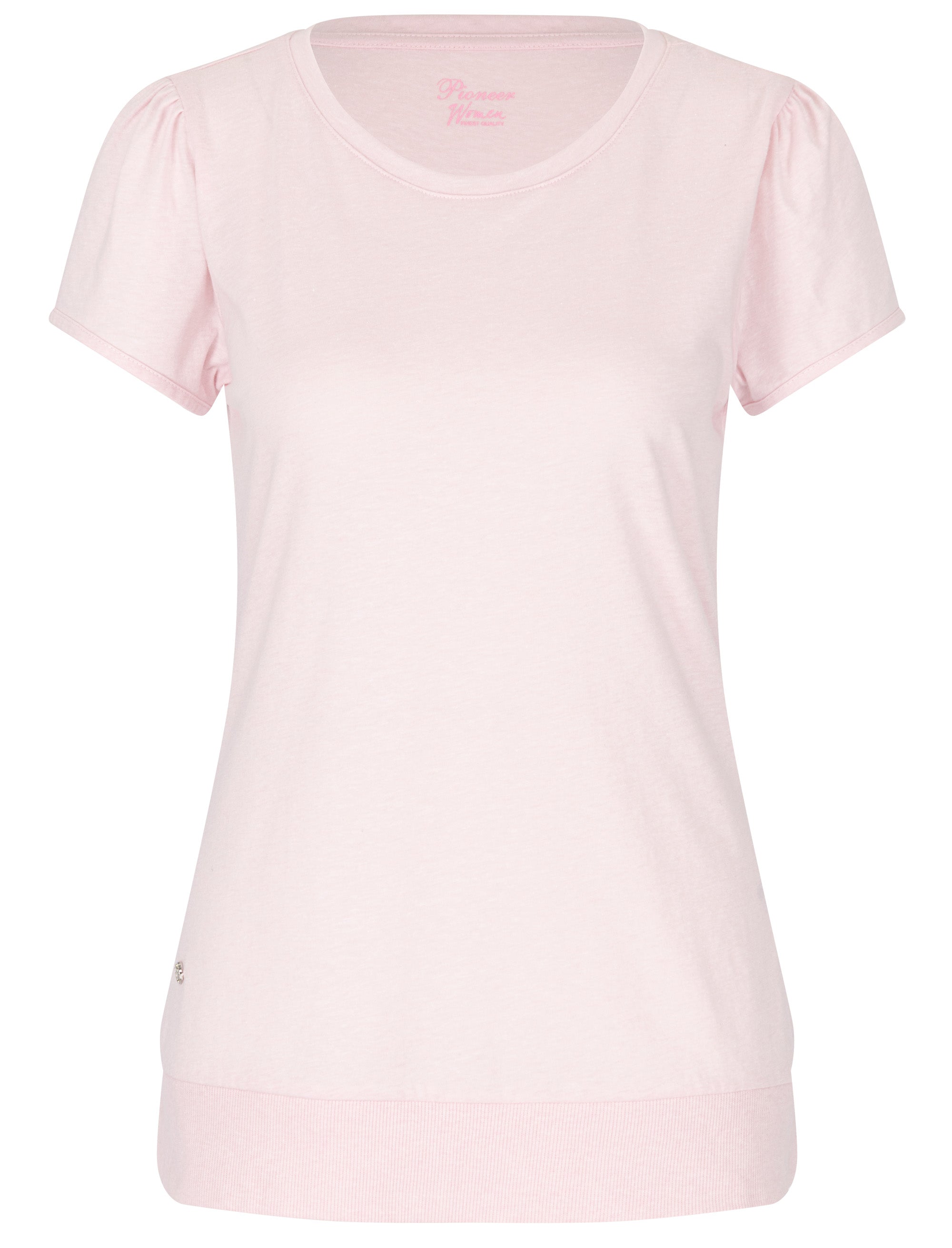 PIONEER Jersey Mele Kurzarm T-Shirt - Blush Cotton Rose - 1301 301.4009
