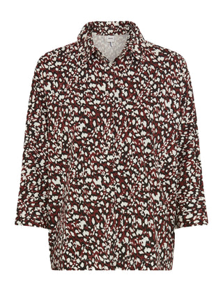BRAX CELIA.M Bluse - Mulberry Mosaic - 90653800 31-3647-40