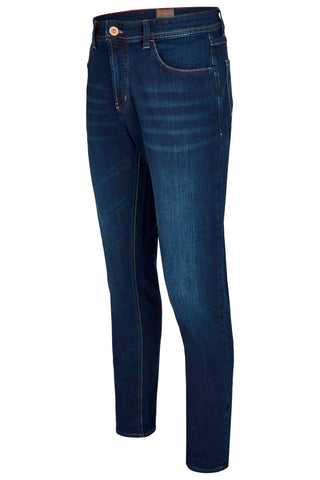HATTRIC Harris Five Pocket - Midnight Indigo Blue - 688835 7660.94