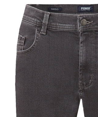 PIONEER RANDO Straight Jeans - Iron Slate Grey - 16801 6626.9830