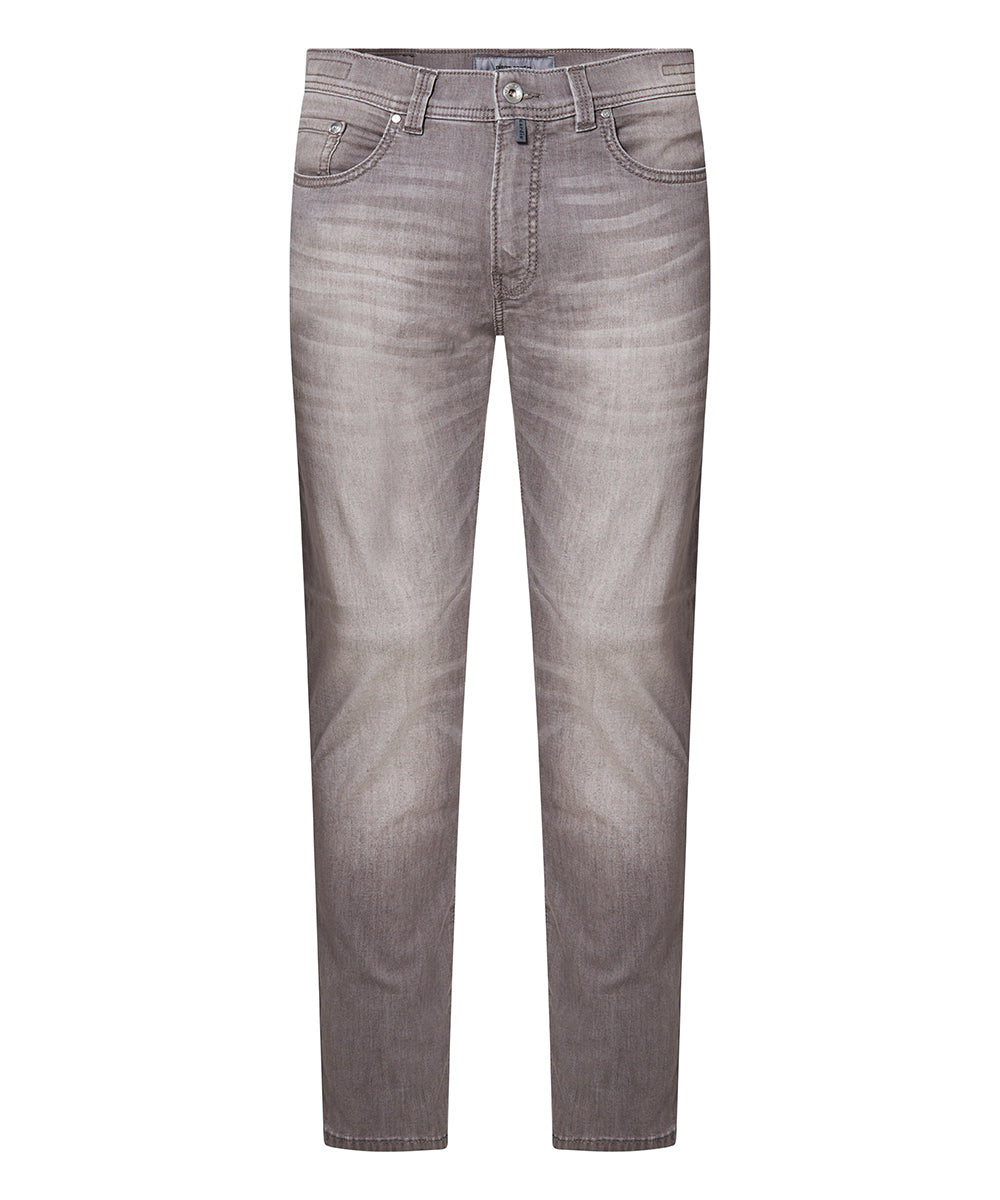 PIERRE CARDIN Lyon Tapered Jeans - Misty Stone Grey - 34510 7761.9835
