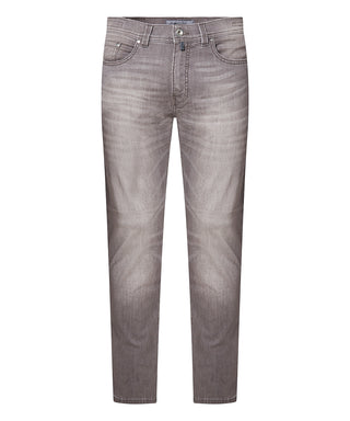 PIERRE CARDIN Lyon Tapered Jeans - Misty Stone Grey - 34510 7761.9835