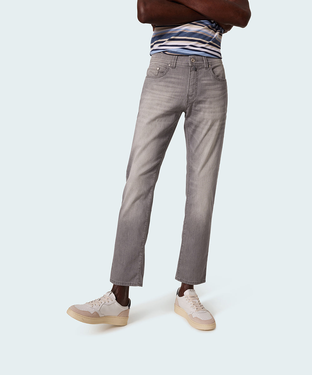 PIERRE CARDIN Lyon Tapered Jeans - Misty Stone Grey - 34510 7761.9835